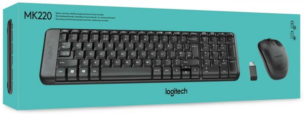 Logitech MK220 Wireless Combo Keyboard + Mouse PN 920-003235 – 2shop By ...