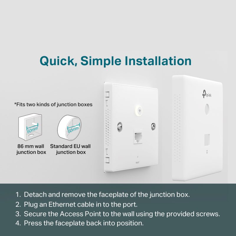 TP-Link EAP-115 & EAP230 Wall Access Point - Image 6