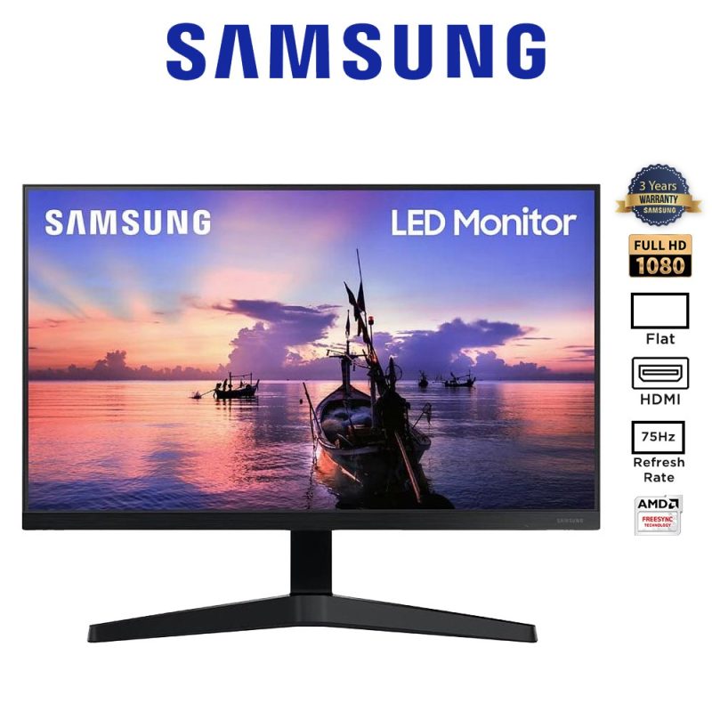 SAMSUNG 24" LS24C310EAEXXS 75HZ 5MS replacement for Samsung 24 F24T350FHE LF24T350FHEXXM IPS LED 75Hz 5ms AMD FREESYNC FHD HDMI 3 Years Warranty Monitor